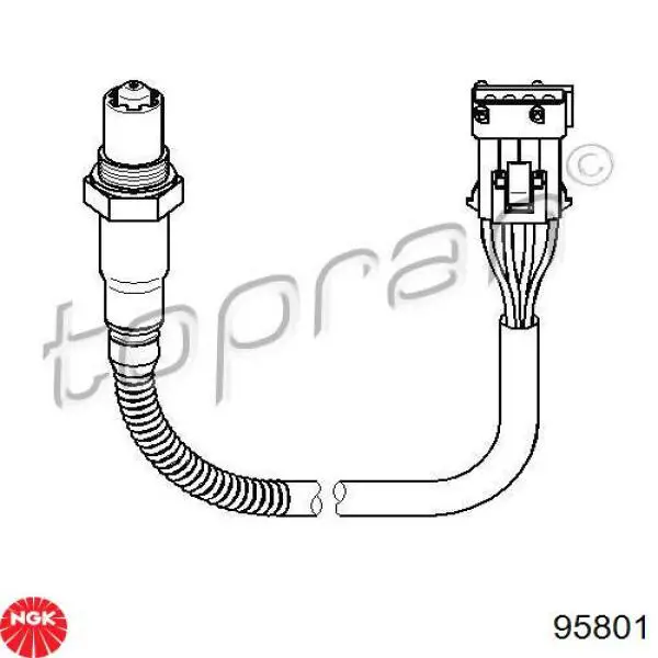 Sonda lambda 95801 NGK