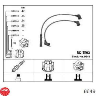 Comprar 9091922105 Toyota Cable de bujía