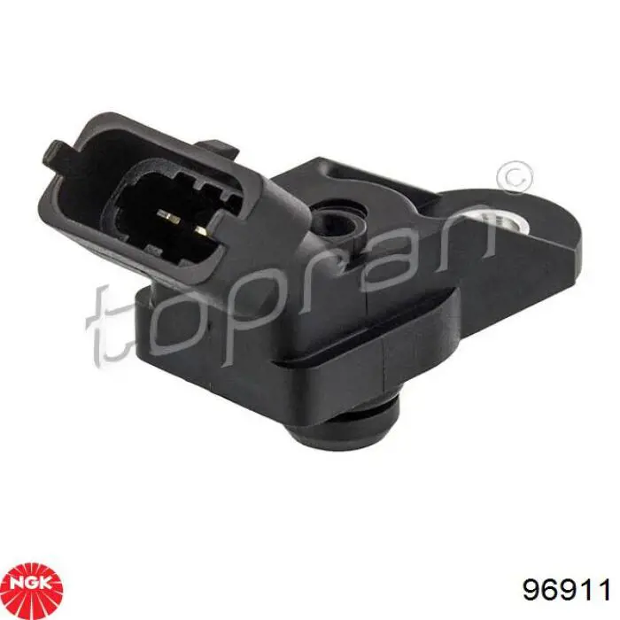 Sensor de presión del aire de admisión Opel 6238412