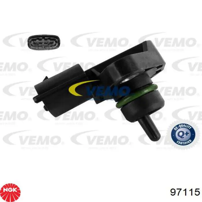 97115 NGK Sensor de presión de sobrealimentación