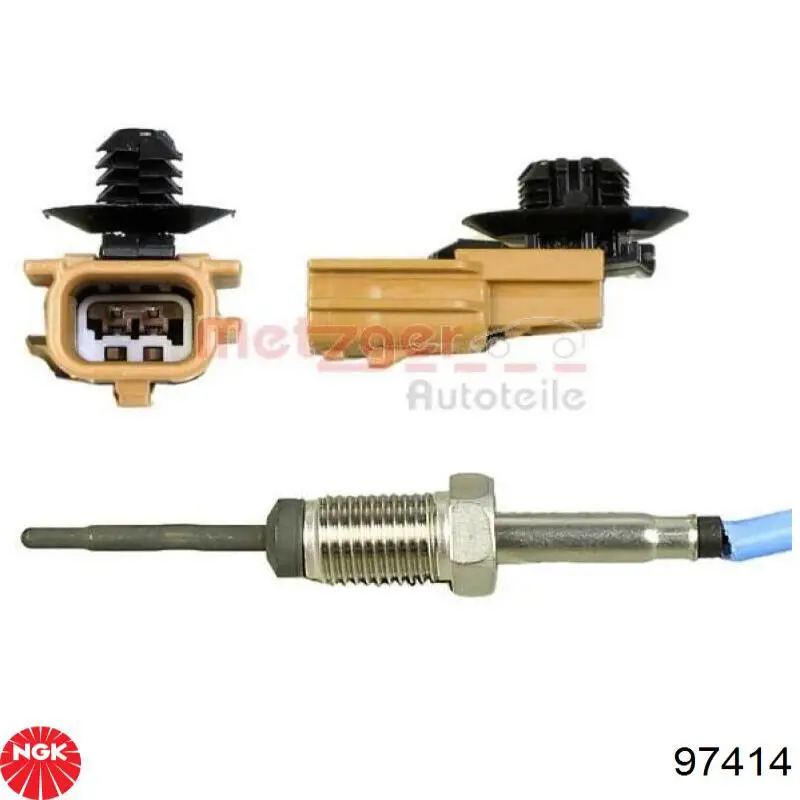 Sensor de temperatura de gases de escape antes de la turbina NGK 97414 precio, desde 204,10 EUR