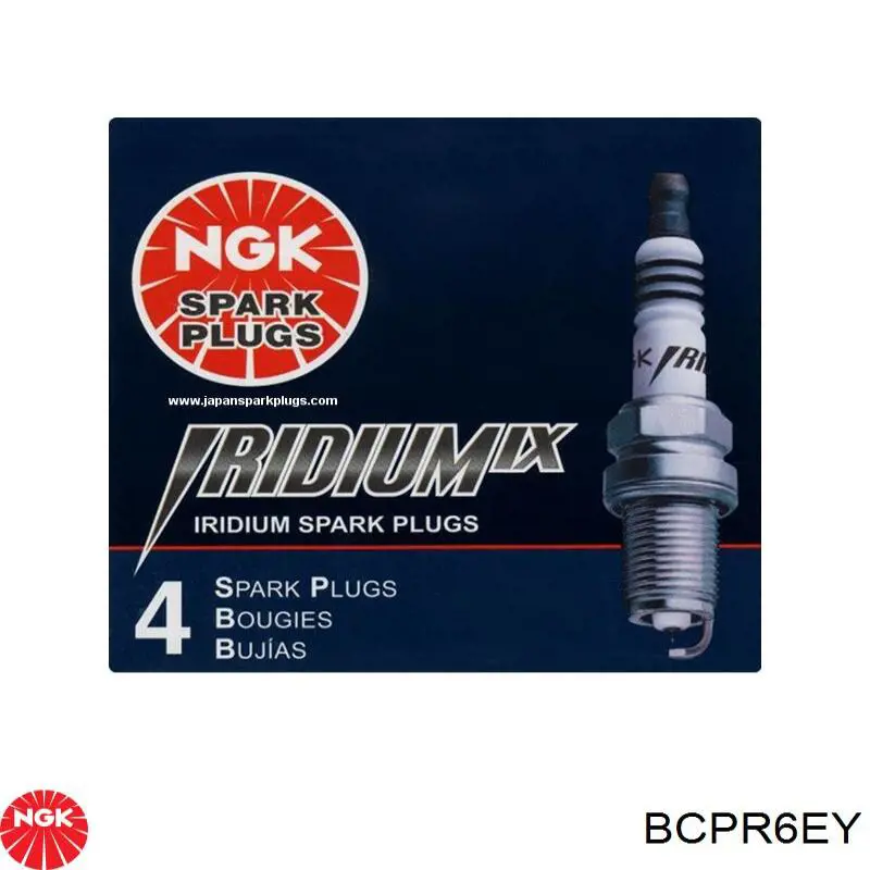 BCPR6EY NGK Bujía de ignición
