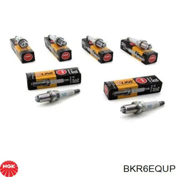 BKR6EQUP NGK Bujía de ignición