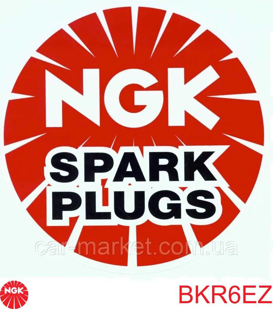 BKR6EZ NGK Bujía de ignición