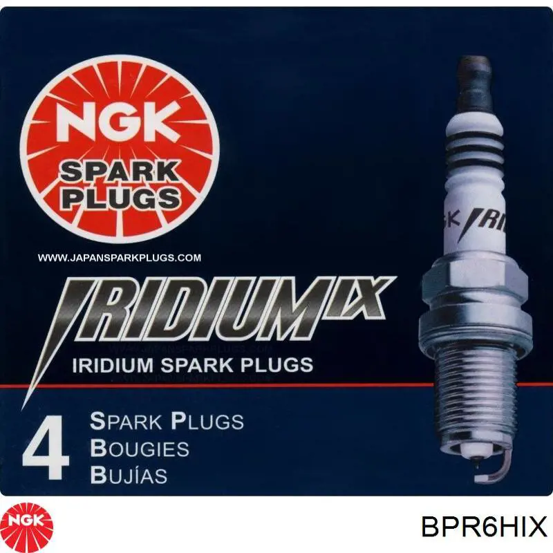 BPR6HIX NGK Bujía de ignición
