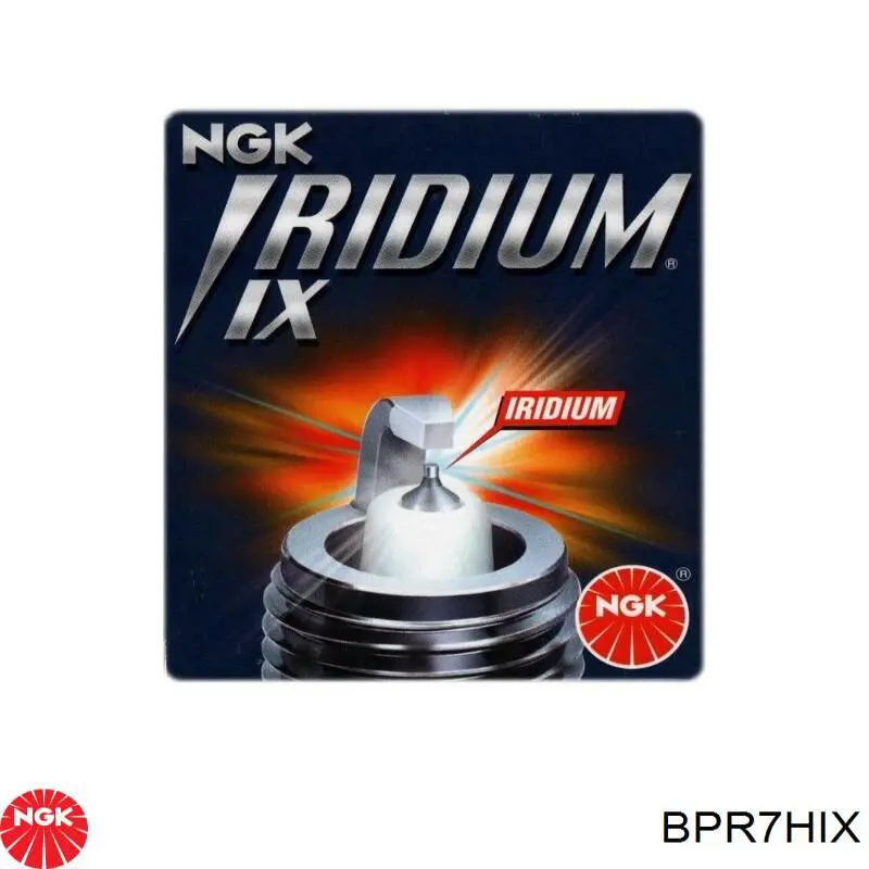 BPR7HIX NGK Bujía de ignición