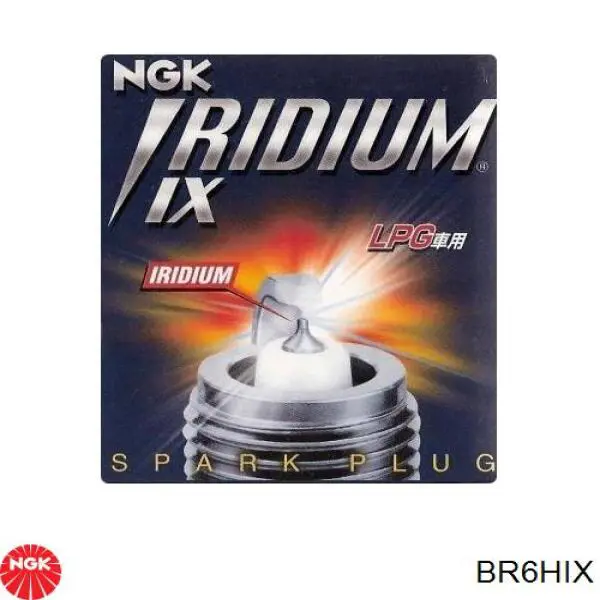Bujía BR6HIX NGK