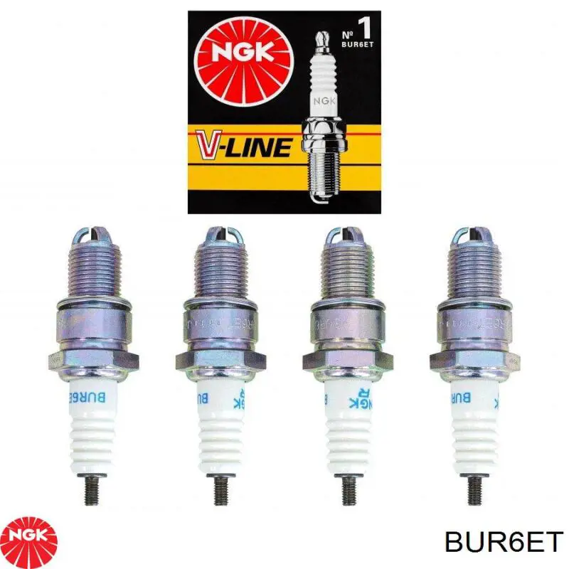 BUR6ET NGK Bujía de ignición