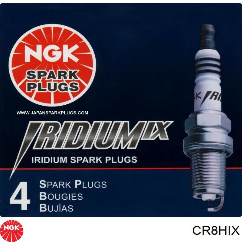 Bujía CR8HIX NGK