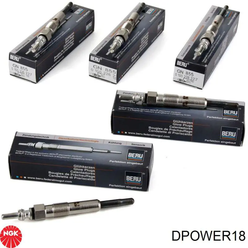 Bujía de incandescencia Nissan Tiida C11X