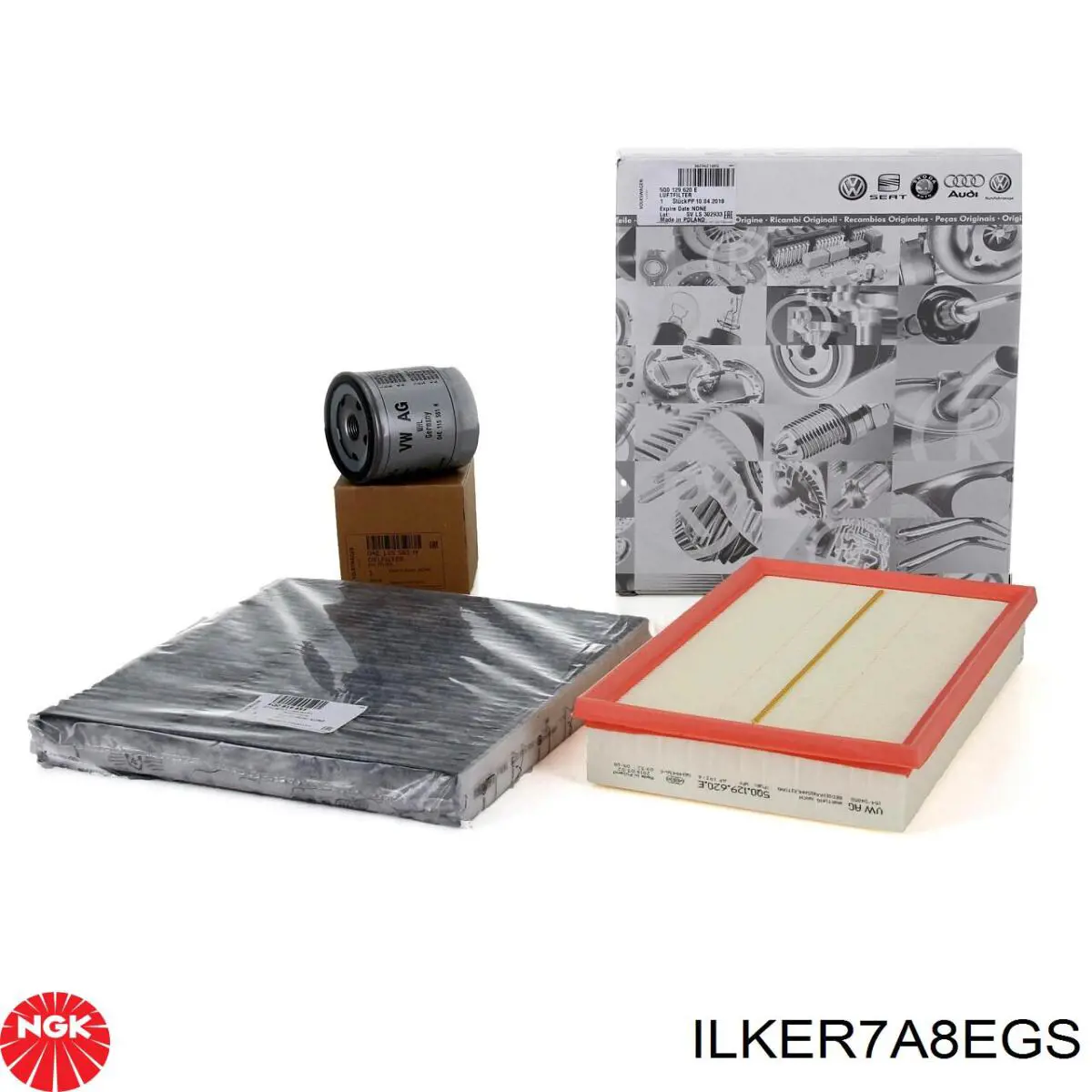 Bujía de encendido Volkswagen Golf 8 CD1, DA1