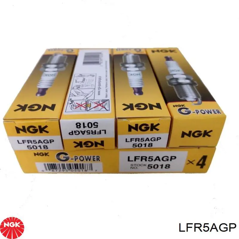 LFR5AGP NGK Bujía de ignición