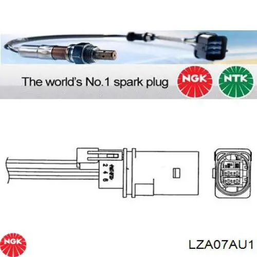 Sensor de oxígeno previo al catalizador LZA07AU1 NGK