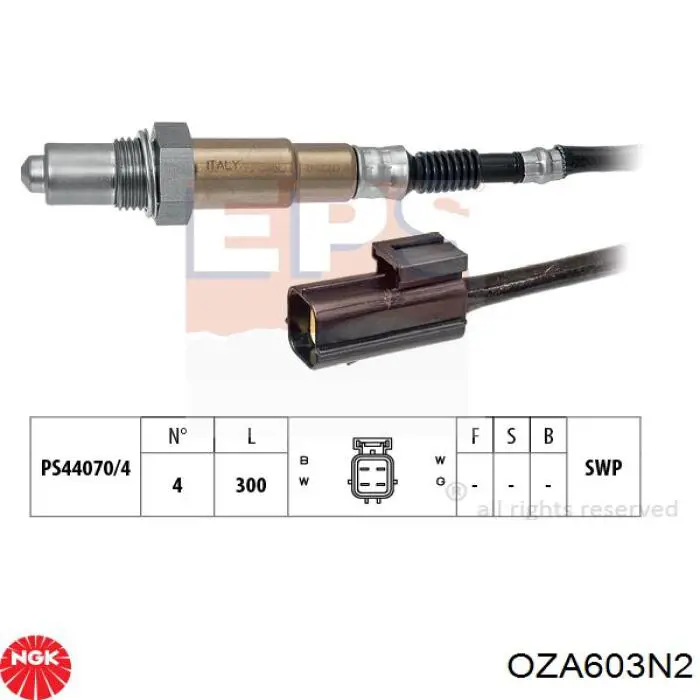Comprar OZA603N2 NGK Sensor de oxígeno previo al catalizador