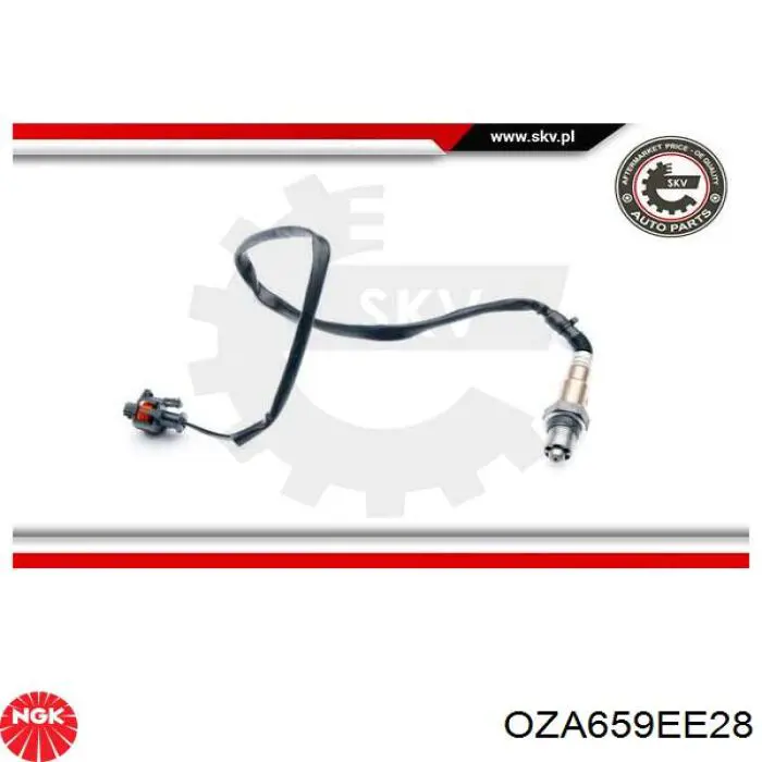 OZA659EE28 NGK sonda lambda sensor de oxigeno para catalizador