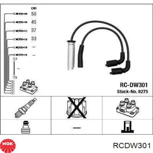 Comprar RCDW301 NGK Cable de bujía