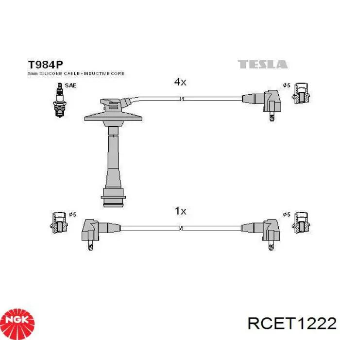 RCET1222 NGK