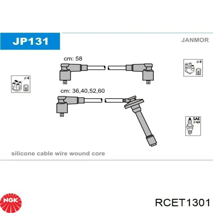 Juego de cables de bujias Toyota 9099899002 precio, desde 38,33 EUR