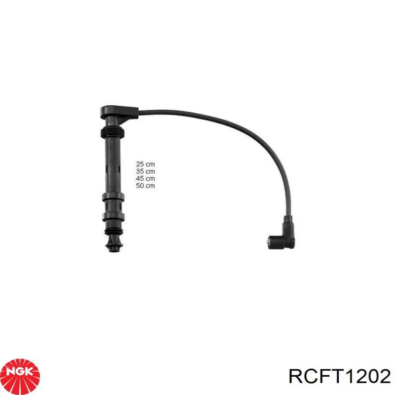 RCFT1202 NGK cables de bujías