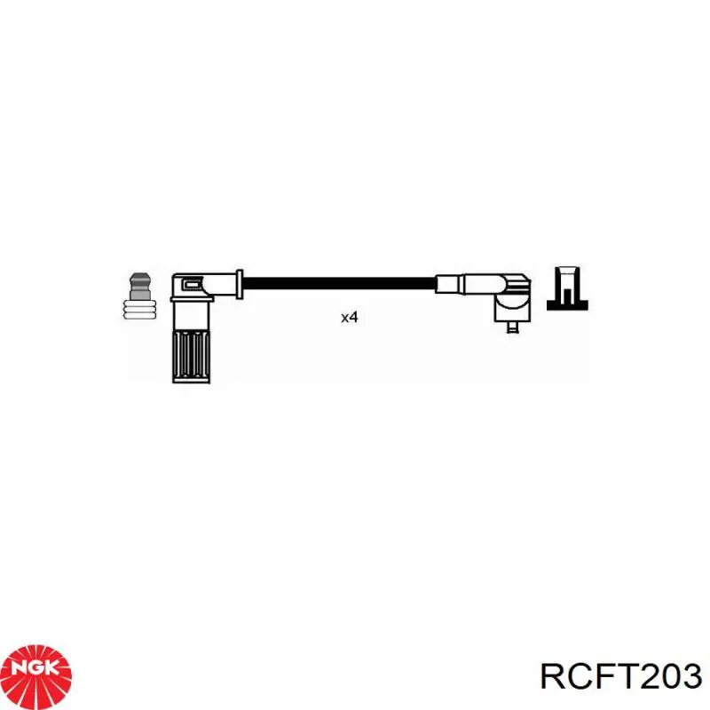 Comprar RCFT203 NGK Cable de bujía