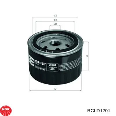Cables de bujías RCLD1201 NGK