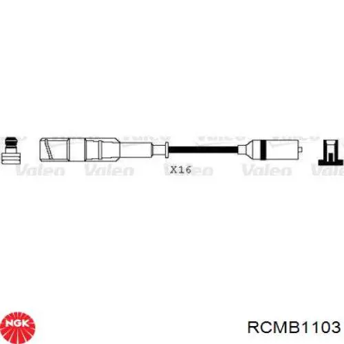 RCMB1103 NGK cables de bujías