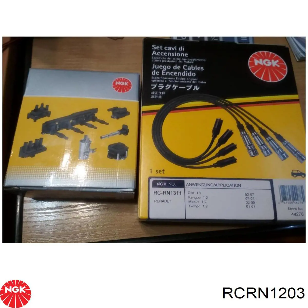 RCRN1203 NGK Cables de alta tensión, juego