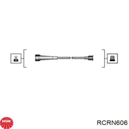 RCRN606 NGK cables de bujías
