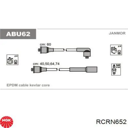 Juego de cables de bujias Lucas LUC4103 precio, desde 31,35 EUR