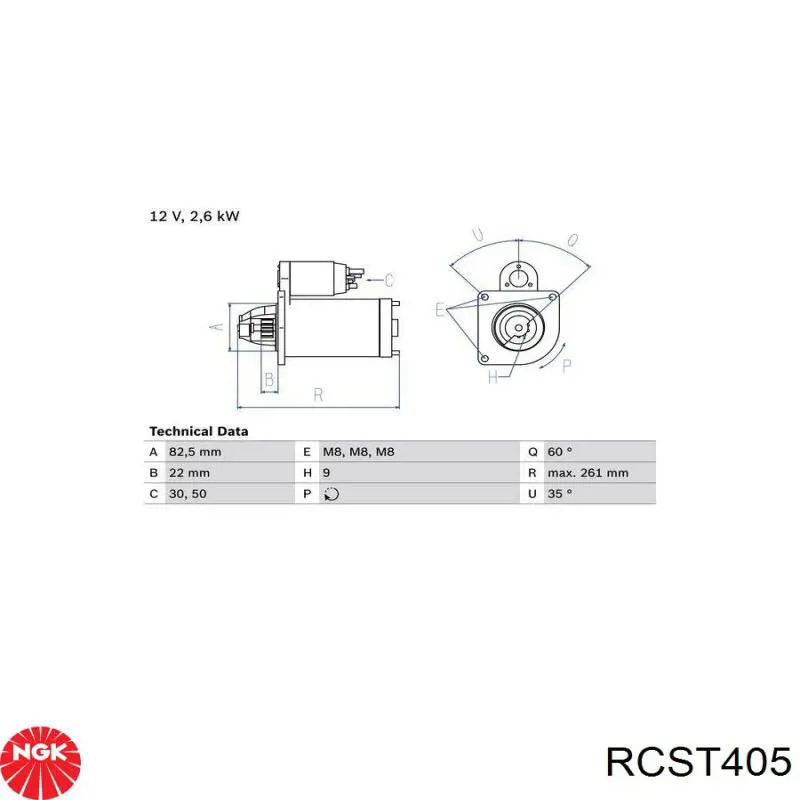 Cables de bujías RCST405 NGK