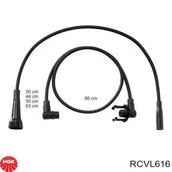 RC-VL616 NGK cables de bujías