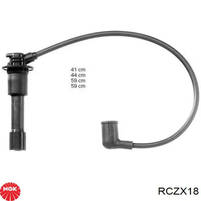 Cables de bujías RCZX18 NGK