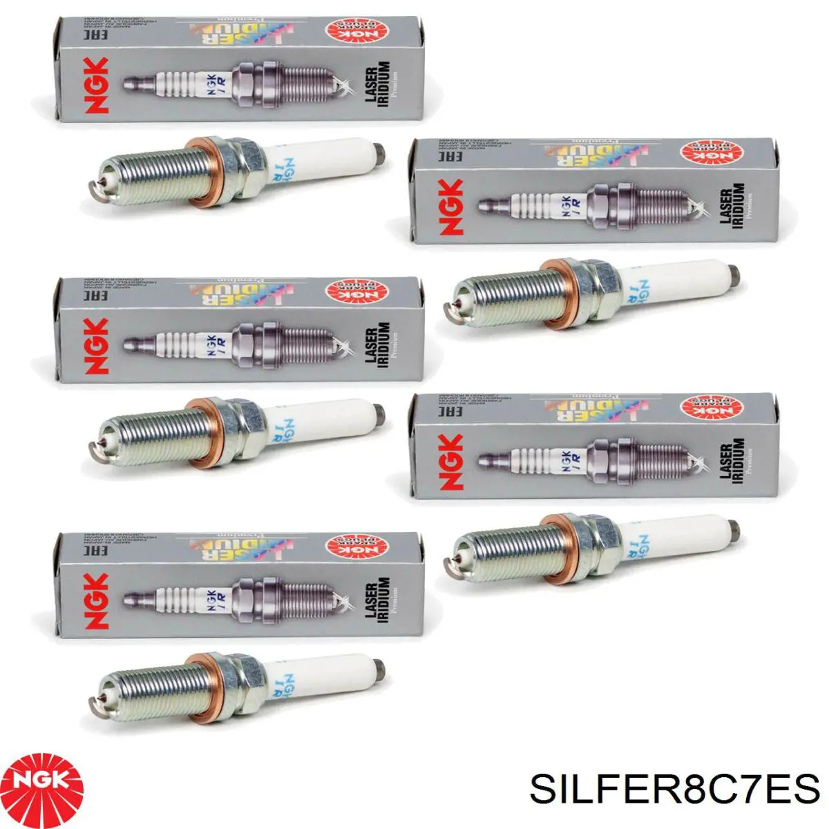 SILFER8C7ES NGK Bujía de ignición