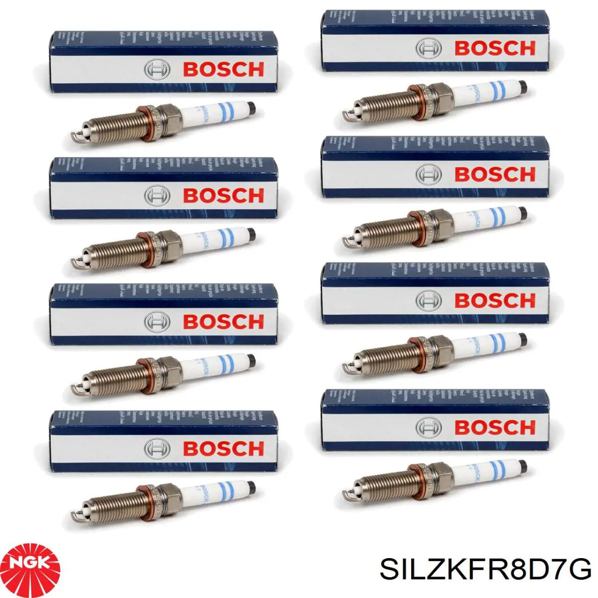 Bujía SILZKFR8D7G NGK