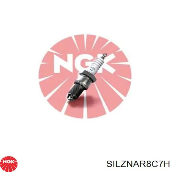 SILZNAR8C7H NGK Bujía de ignición