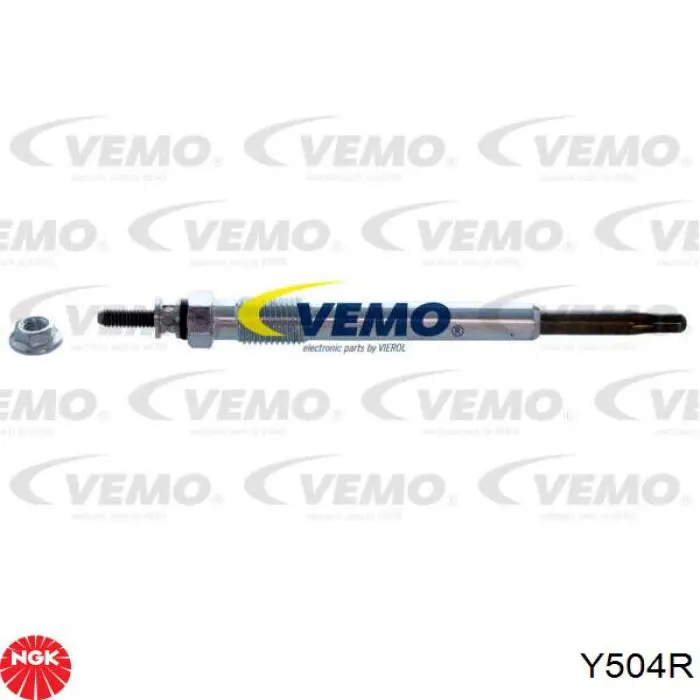 Bujía de incandescencia Peugeot 206 2A/C