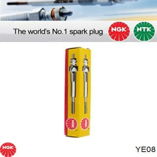 Bujía de precalentamiento YE08 NGK