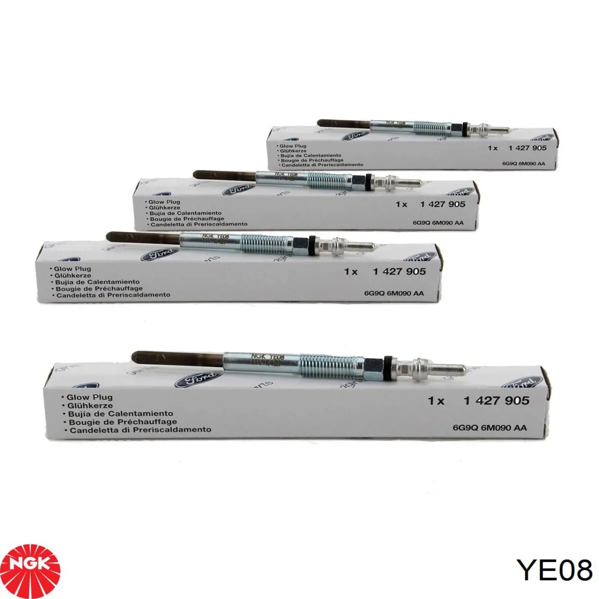 Bujías incandescentes NGK YE08 precio, desde 18,63 EUR