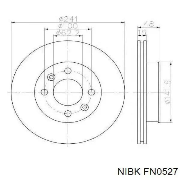 Juego de zapatas de frenos, freno de estacionamiento BMW 5 E28