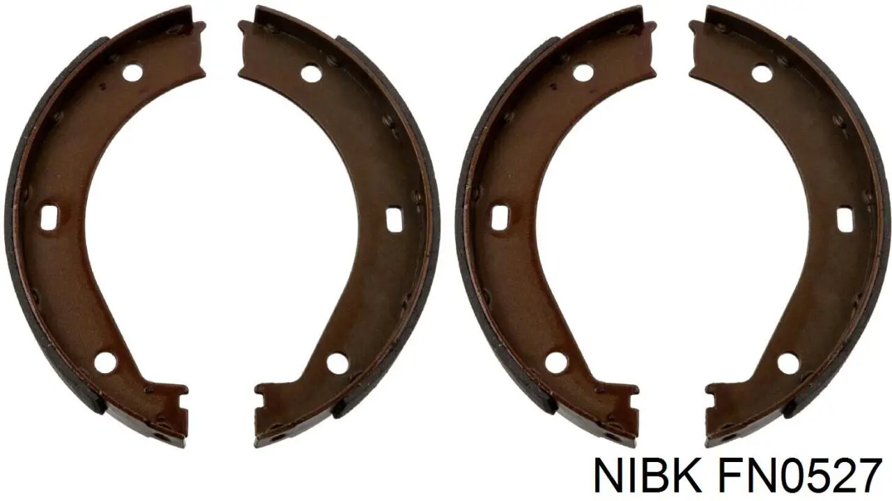 Juego de zapatas de frenos, freno de estacionamiento BMW 5 E28