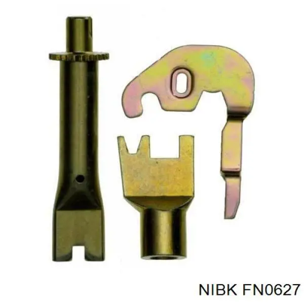 Zapatas de freno de tambor traseras NIBK FN0627