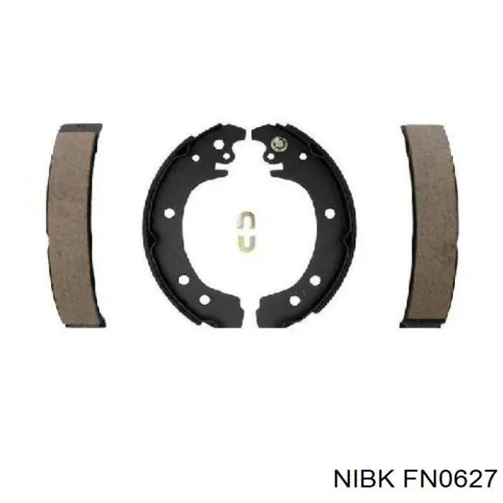 Zapatas de freno FN0627 Nibk