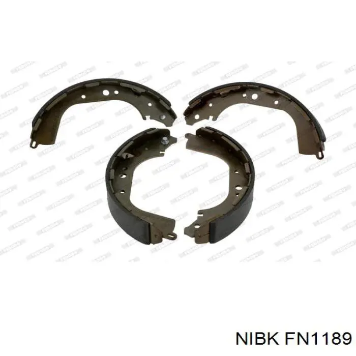 440600W727 Nissan/Infiniti Zapatas de freno de tambor traseras