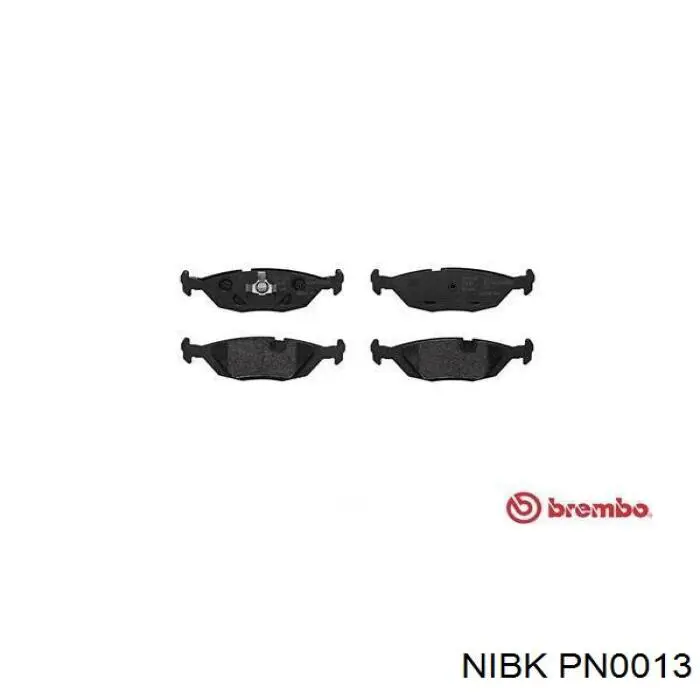 Pastillas de freno traseras BMW 5 E28