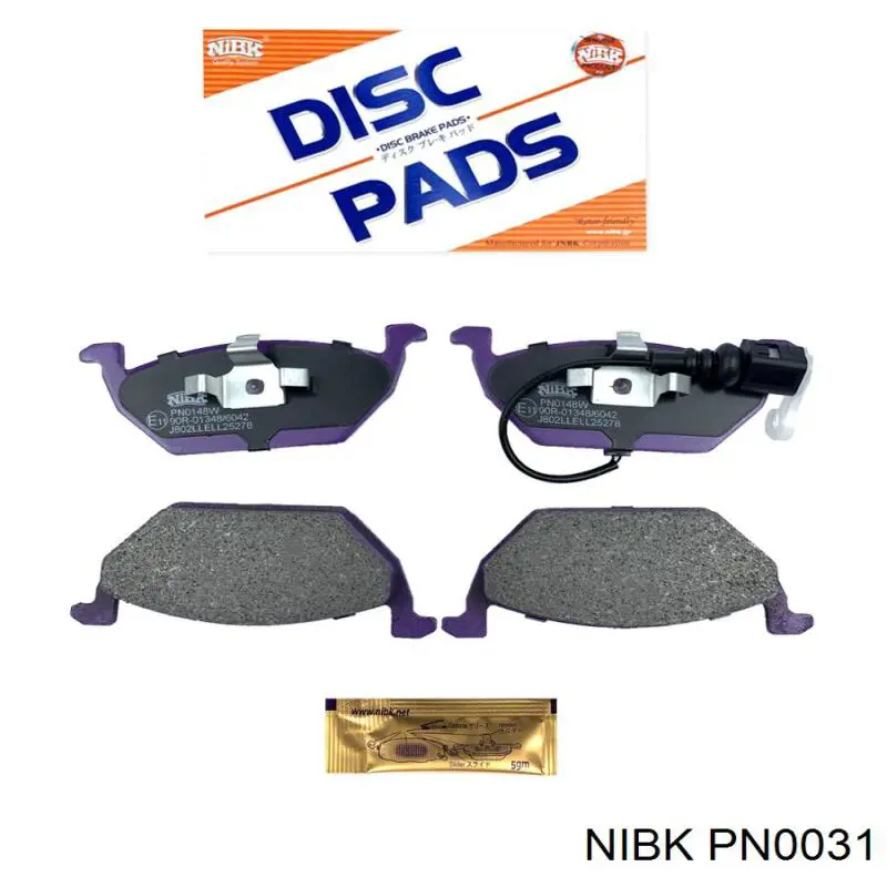 Pastillas de freno delanteras Opel Combo