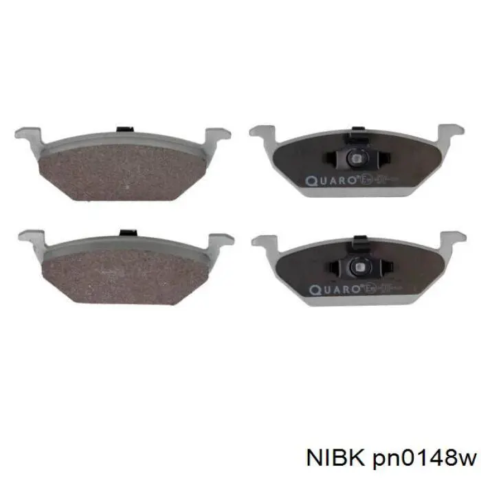 Pastillas de freno delanteras Seat Ibiza 5 KJ1, KJG