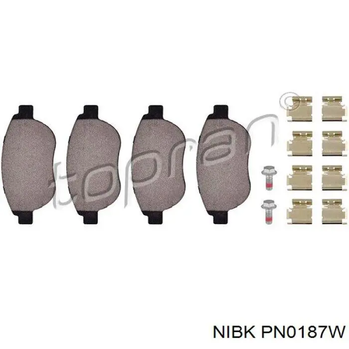 Pastillas de freno delanteras Citroen C3 1 FC