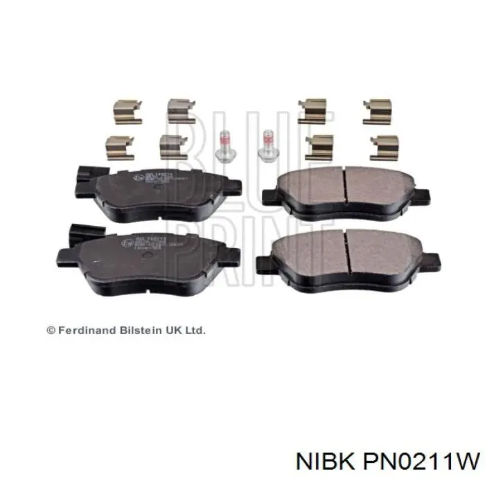 Pastillas de freno delanteras Fiat Stilo 192