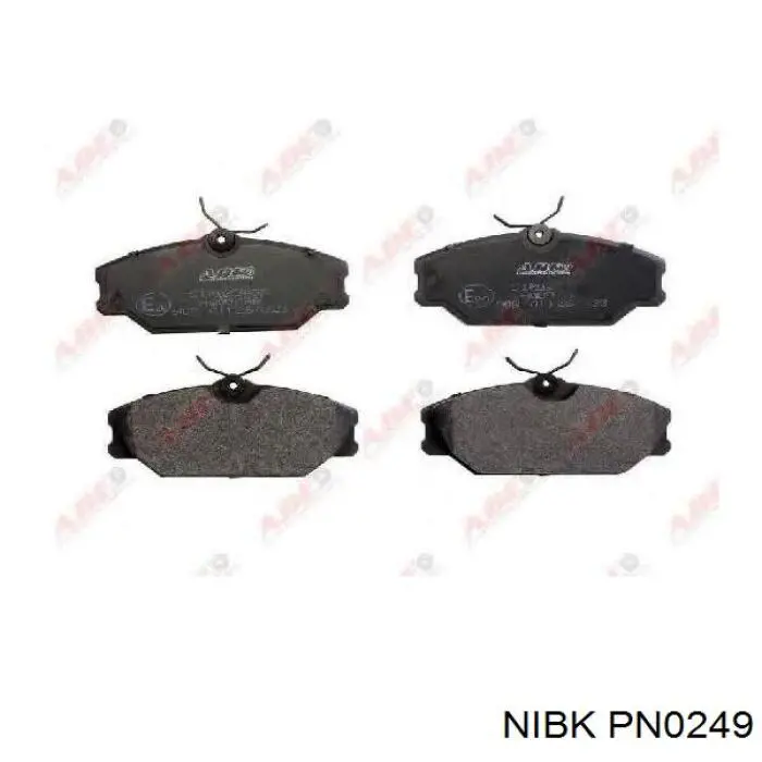 Pastillas de freno delanteras Renault Laguna 1 B56, 556