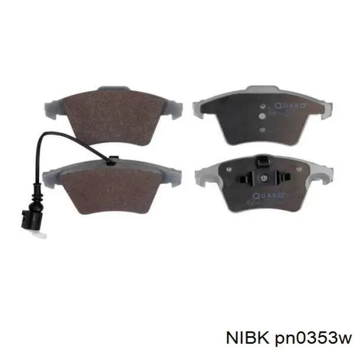 Pastillas de freno delanteras Volkswagen Transporter 7HA, 7HH, 7EA, 7EH